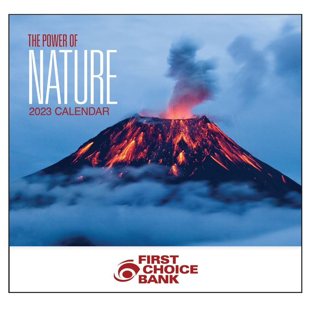 The Power of Nature Stapled Wall Calendar - Personalization Available