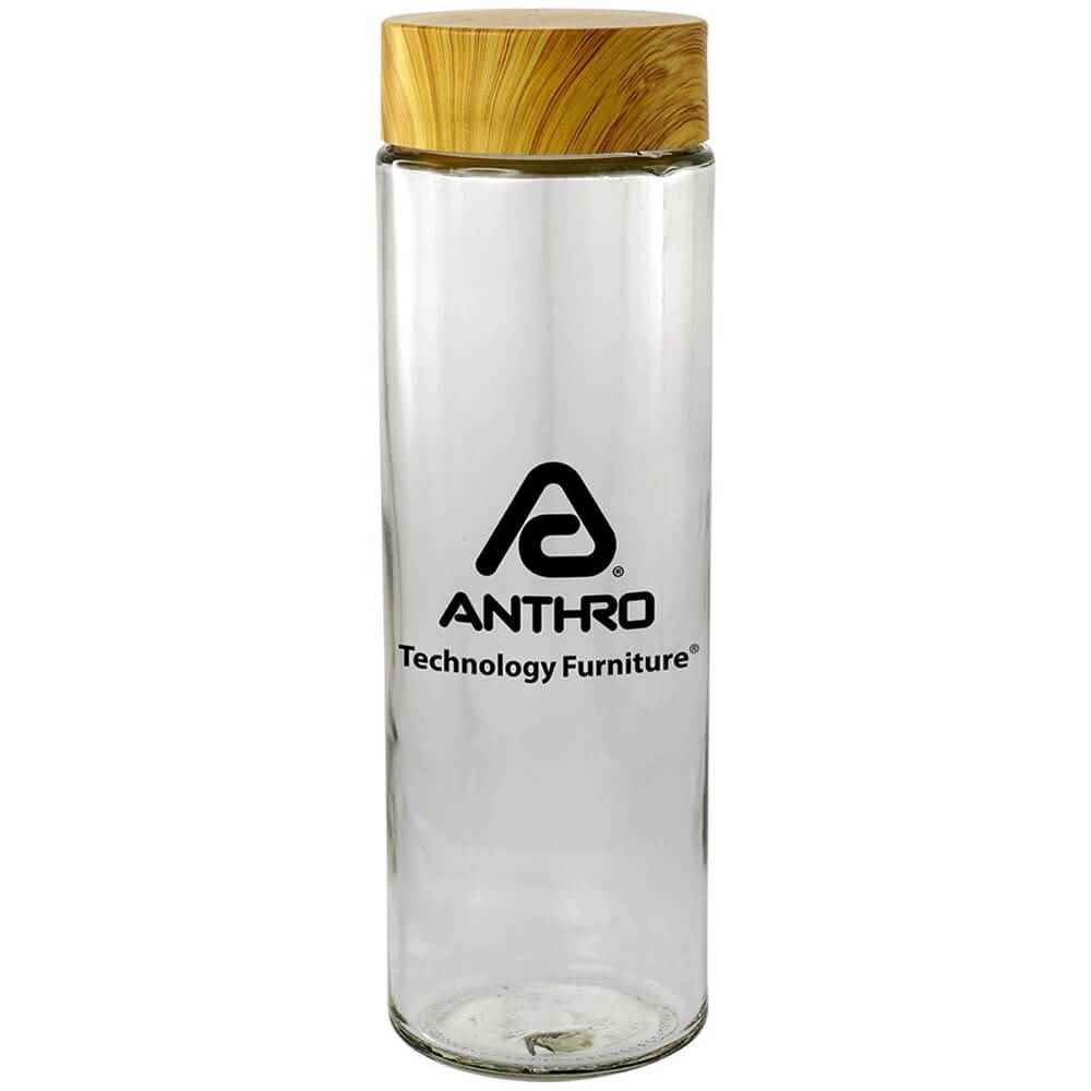 Bamboo Glass Bottle 22-Oz. - Personalization Available