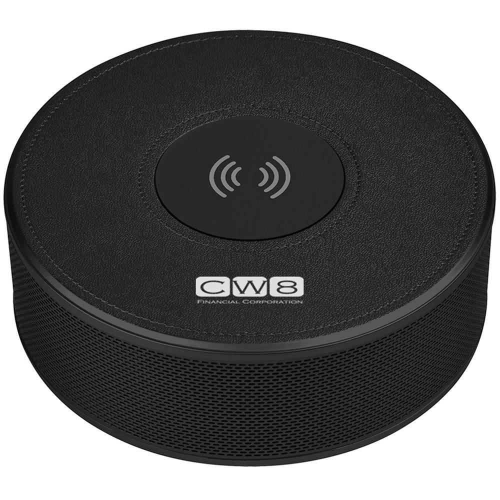 Orbit Alarm Clock Speaker & 4,000 mAh Power Bank - Personalization Available