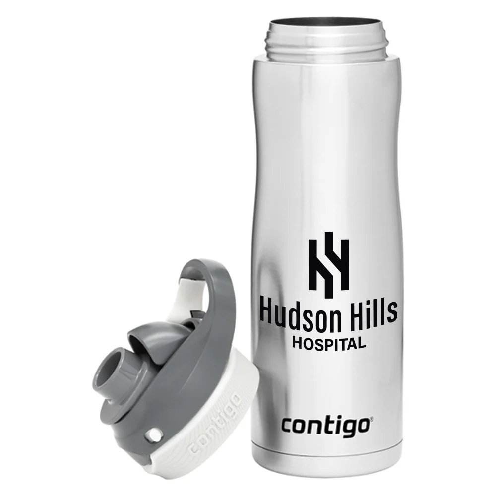 Contigo® Chug Chill Stainless-Steel AUTOSPOUT® Water Bottle 20-Oz. - Personalization Available