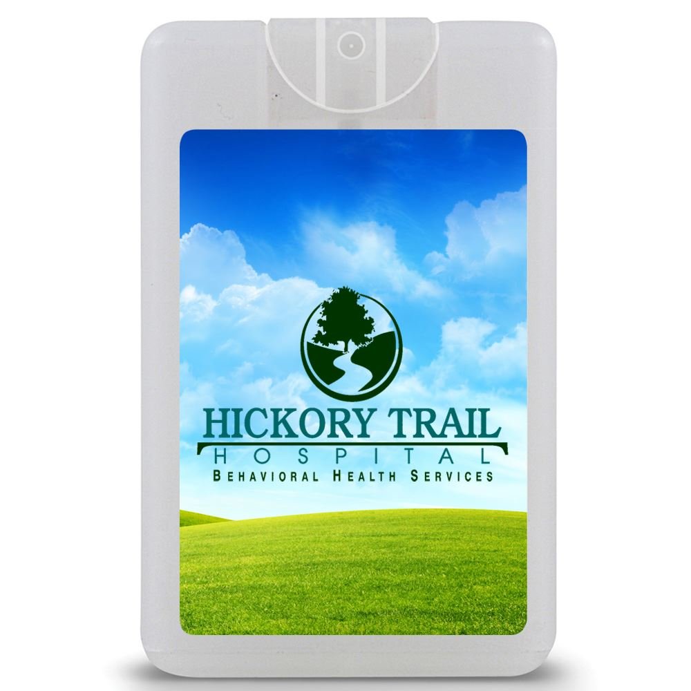 Credit Card Style Antibacterial Hand Sanitizer Spray - Personalization Available