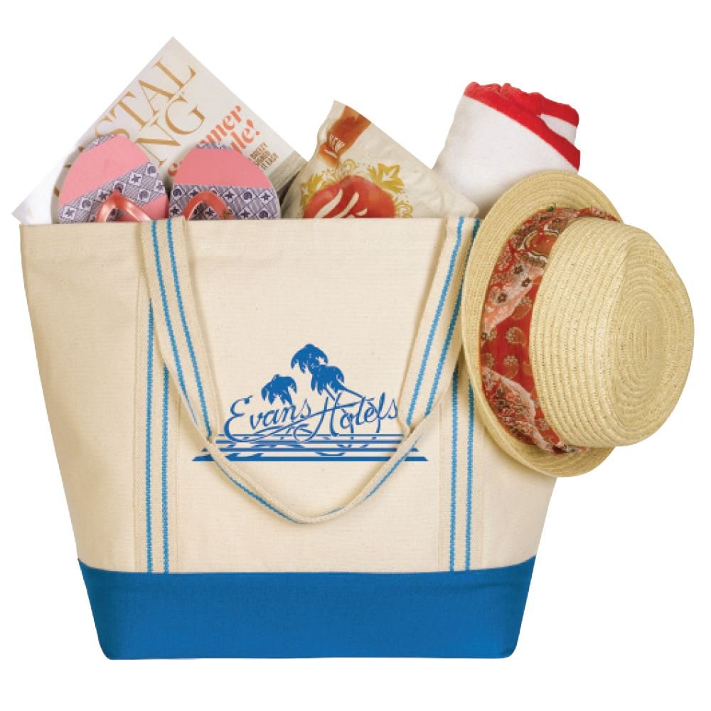 Cotton Travel Tote - Personalization Available