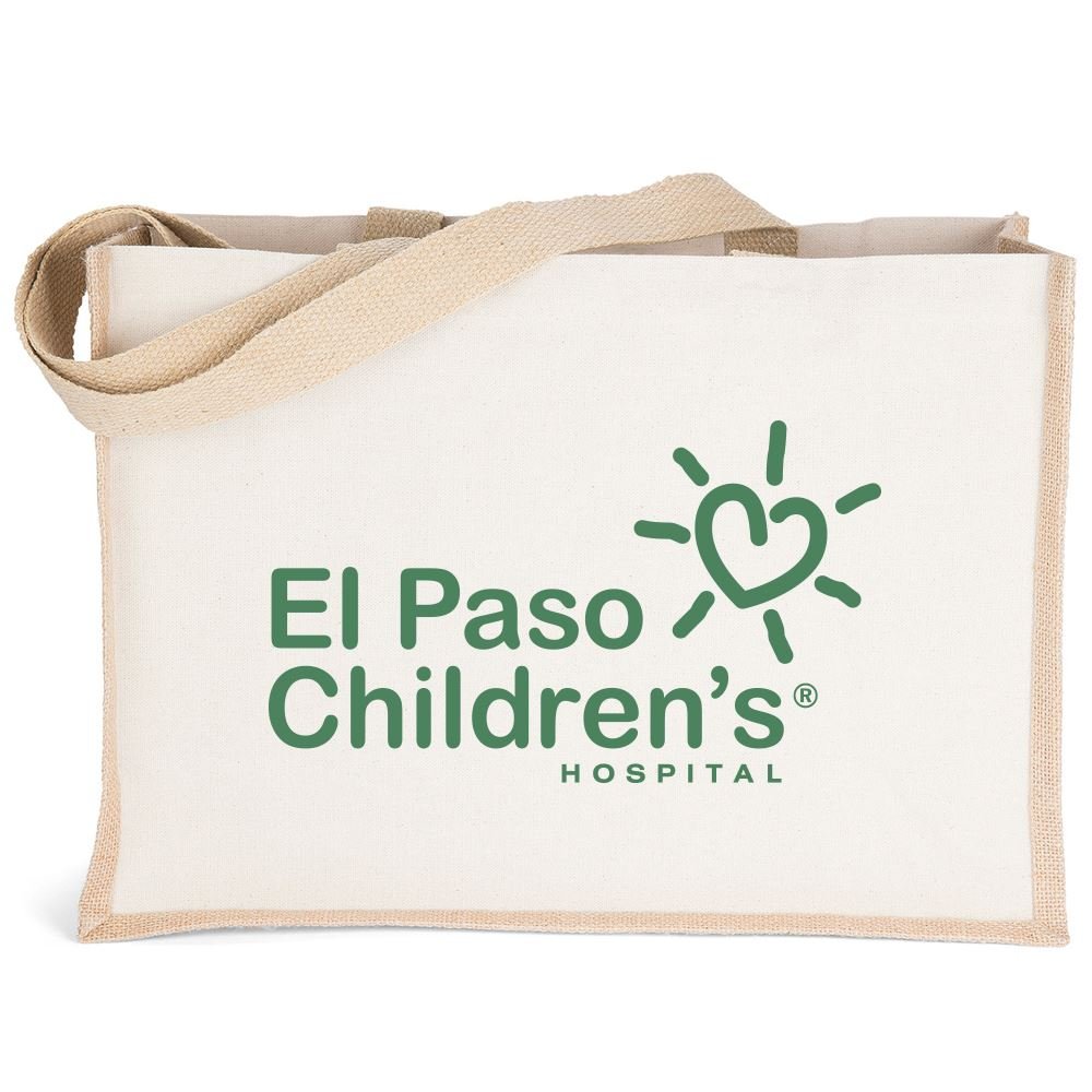 Maxwell 10-Oz. Cotton/Jute Tote Bag