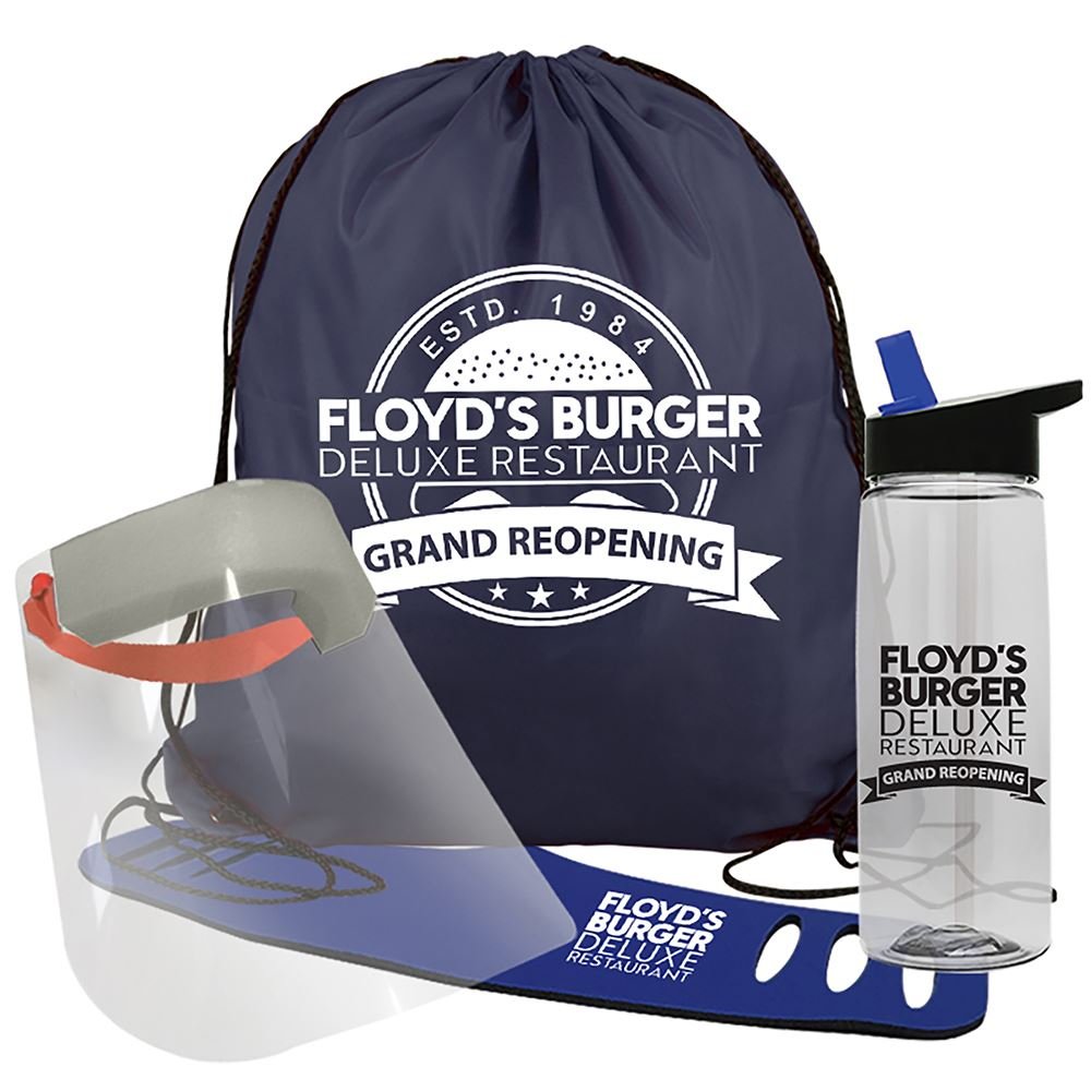 Face Shield Face Mask Combo Set - Personalization Available