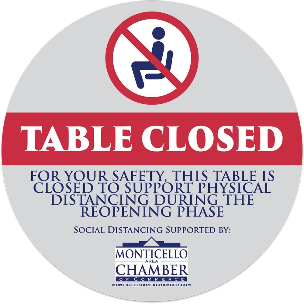 Custom Design Table Sticker - Personalization Available | Positive ...