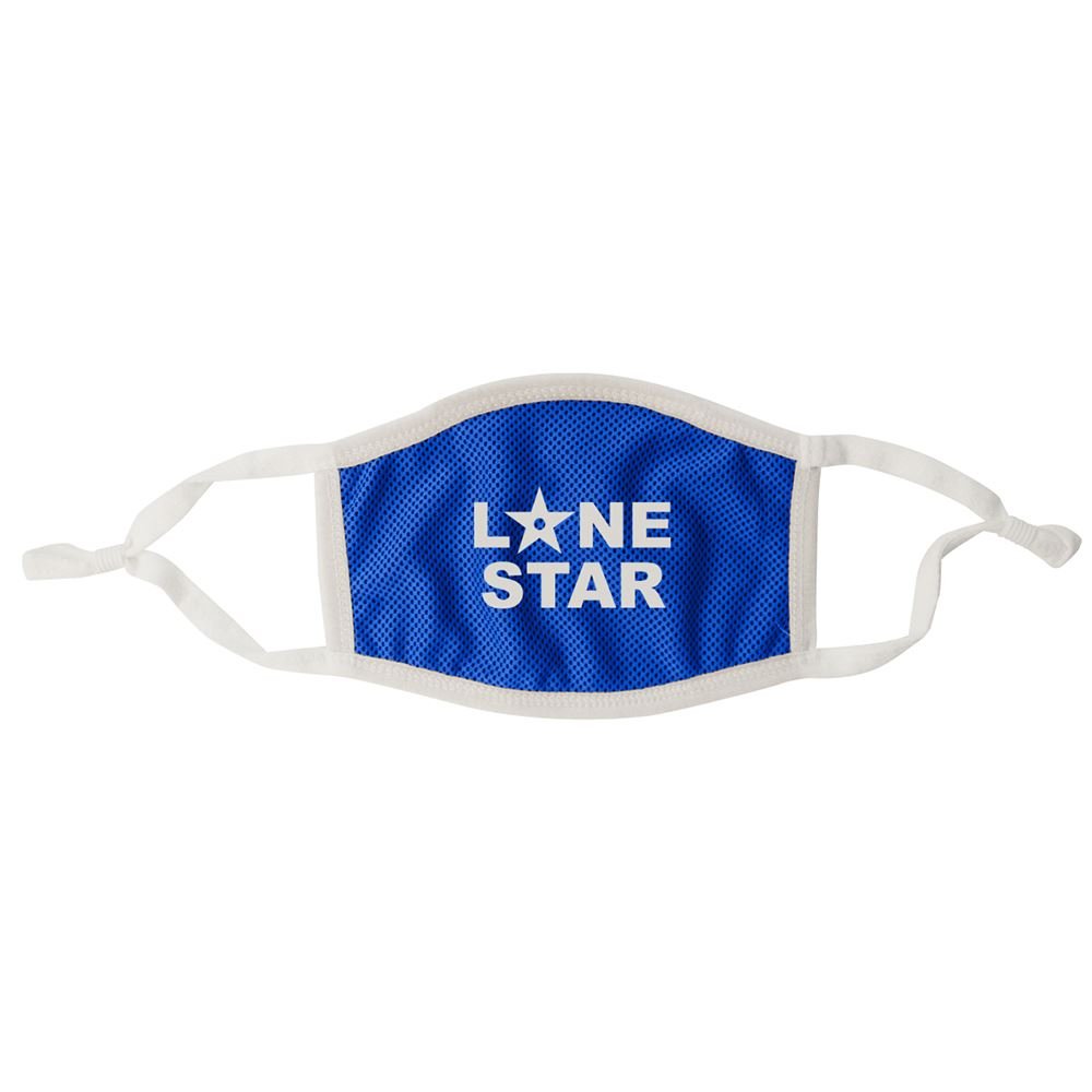 3-ply 45% Polyester/ 55% Nylon Adjustable Cooling Mask - Personalization Available