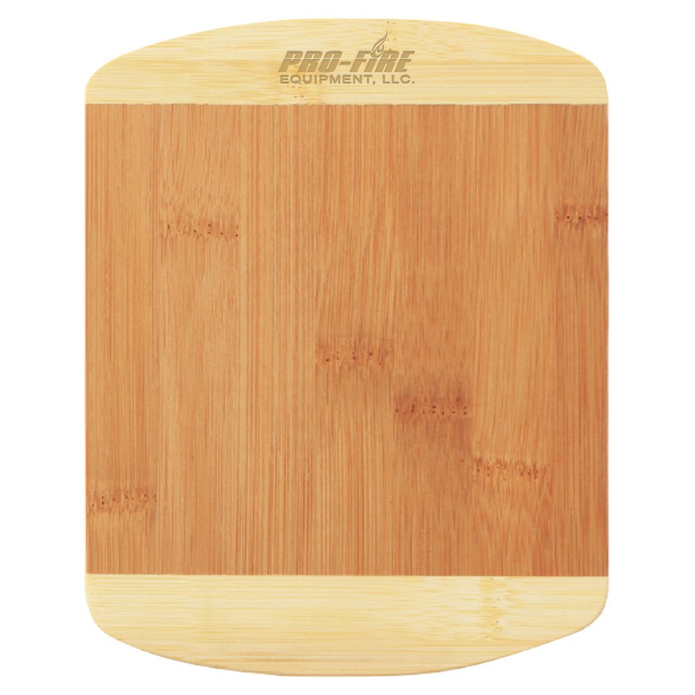 Large TwoTone Bamboo Cutting Board LaserEngraved Personalization