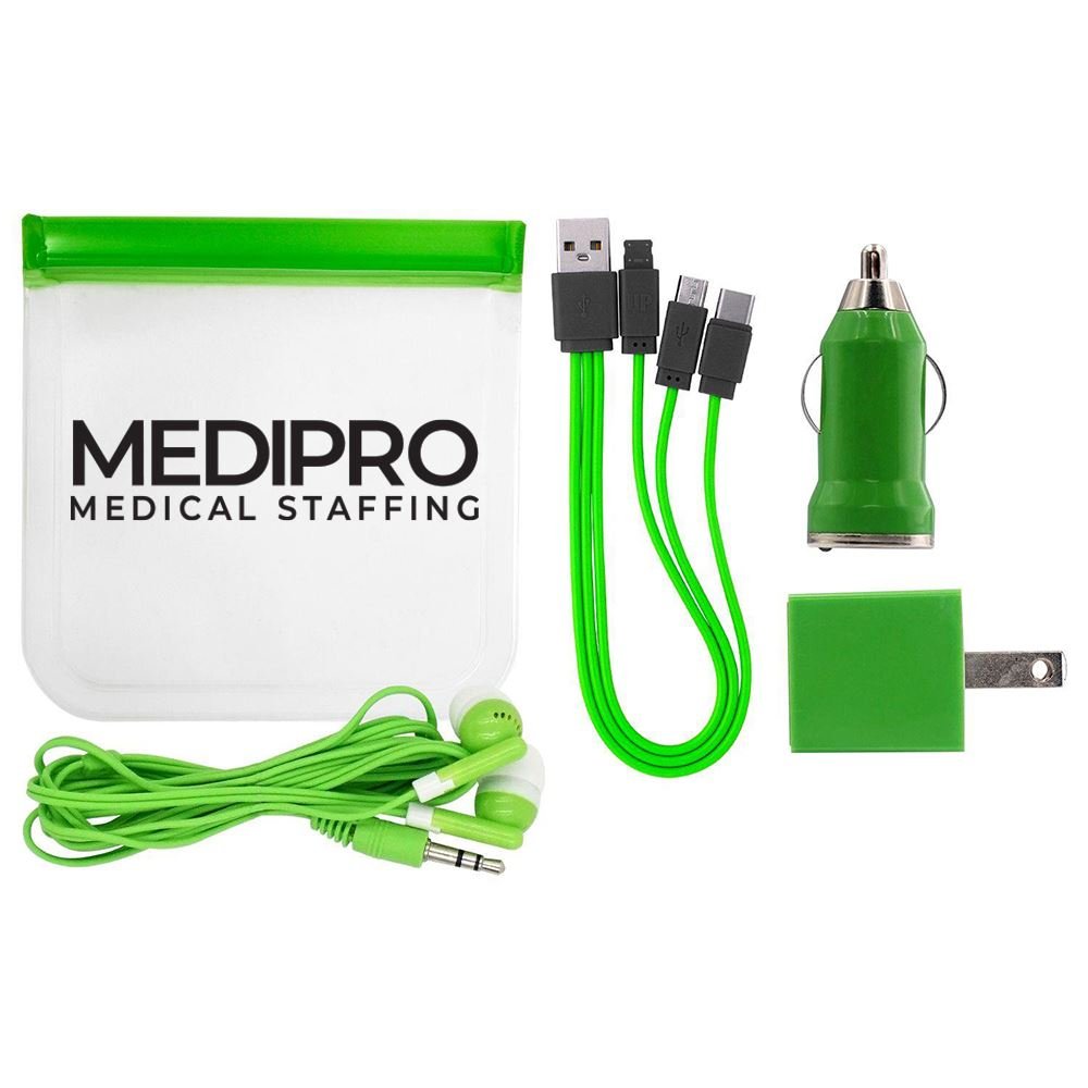 Techy Kit Storage Travel Techie Kit - Personalization Available | Positive Promotions