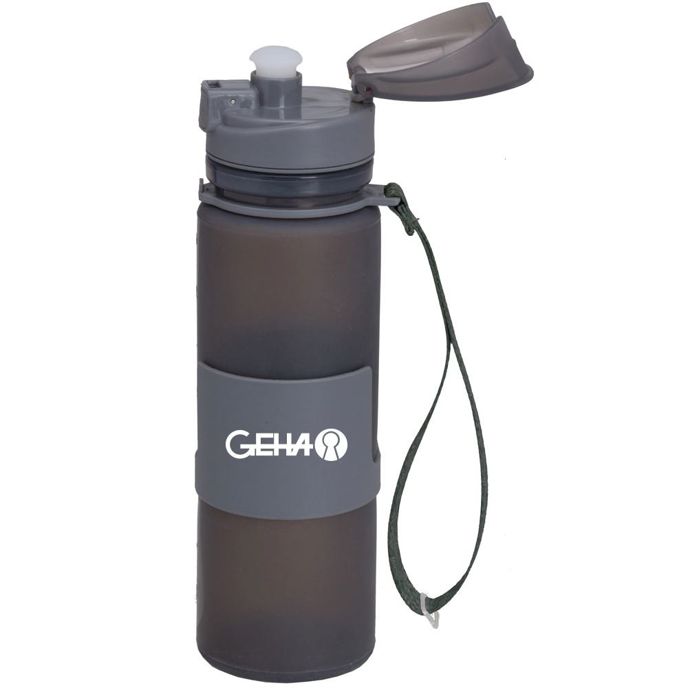 Foldable Silicone Bottle 20 oz.-Personalization Available