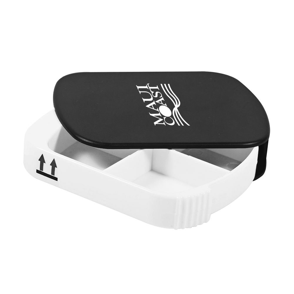 4-Compartment Pill Case - Personalization Available