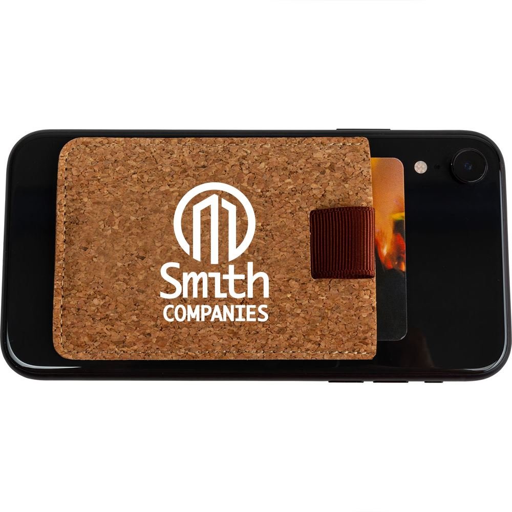 RFID Blocker Cork Cellphone Wallet - Personalization Available