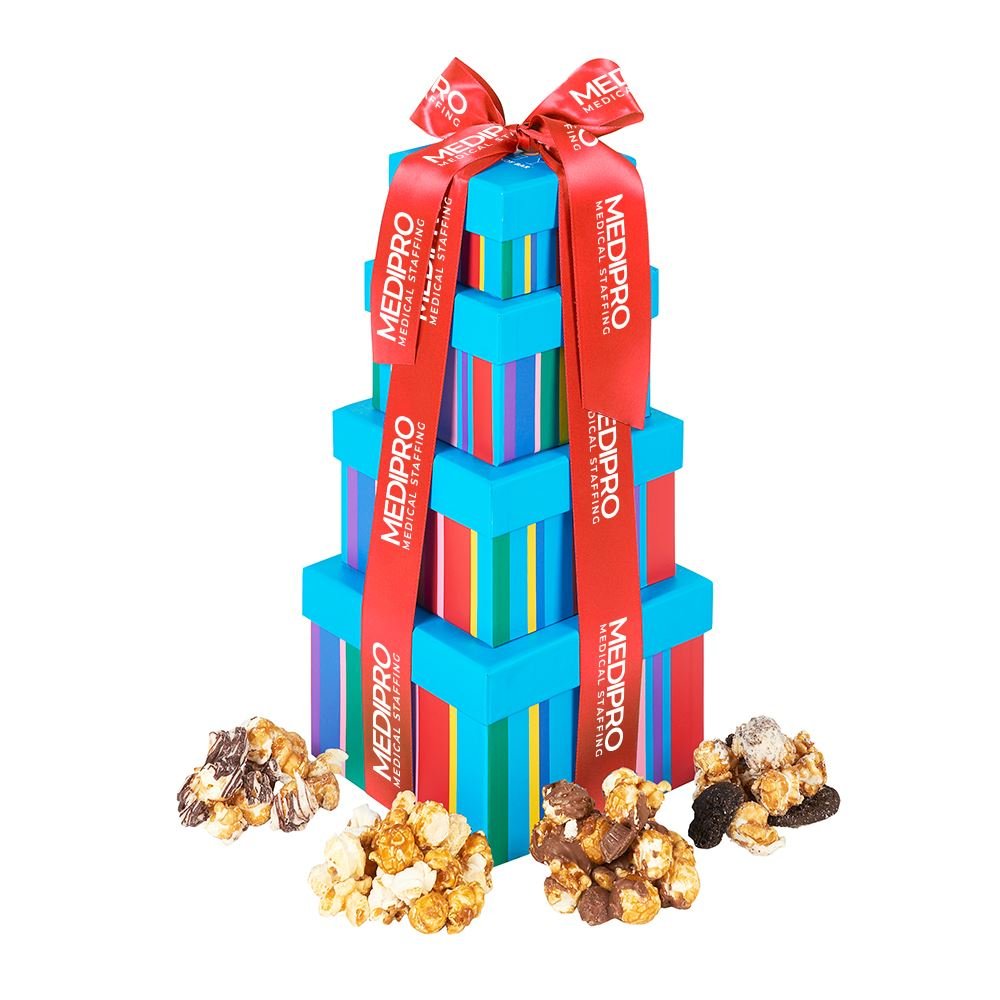 Popcorn Valentine S Tower Dylan S Candy Bar Gift Set Personalization Available Positive Promotions Popcorn Valentine S Tower Dylan S Candy Bar Gift Set Personalization Available Positive Promotions