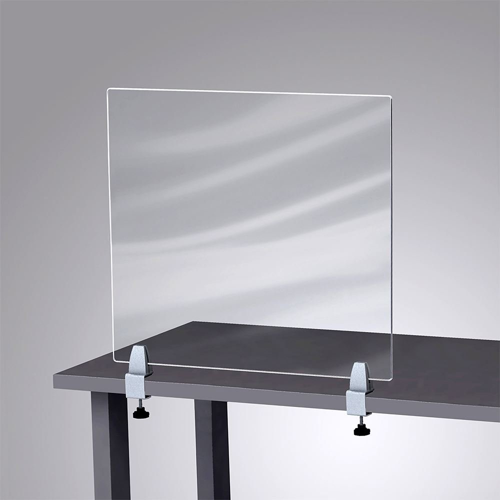 2 Clamp Table Barrier - 23 1/2