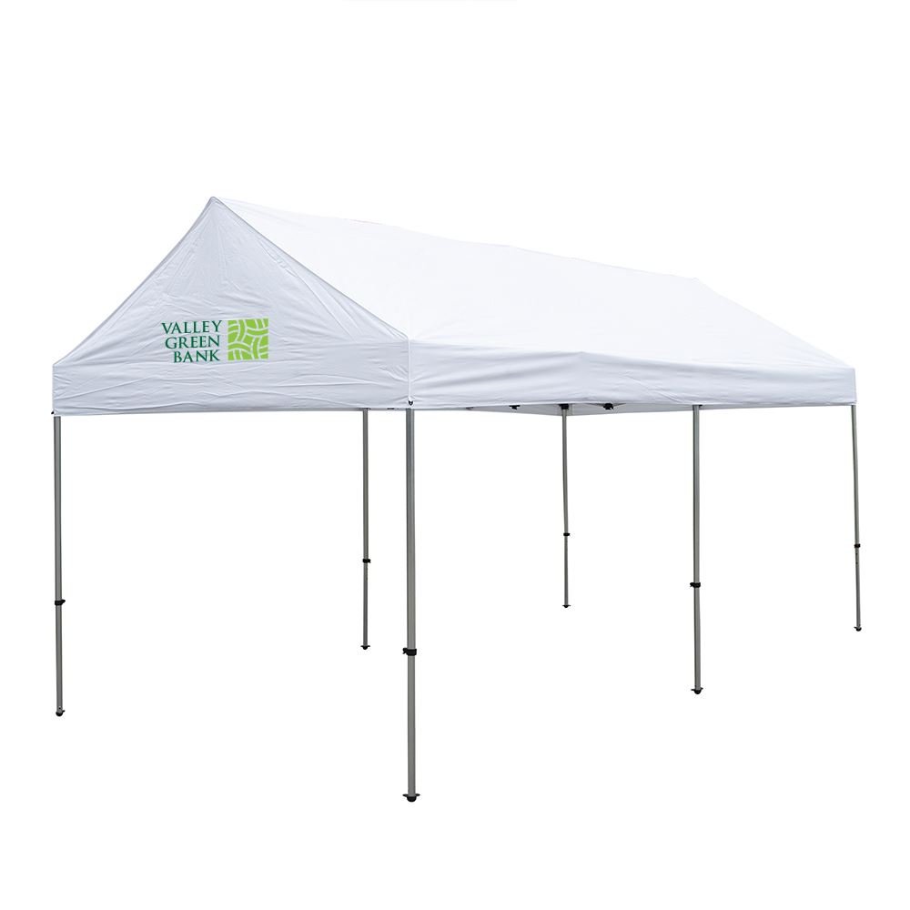 10' x 20' Premium Gable Tent Kit - Full Color Personalization Available