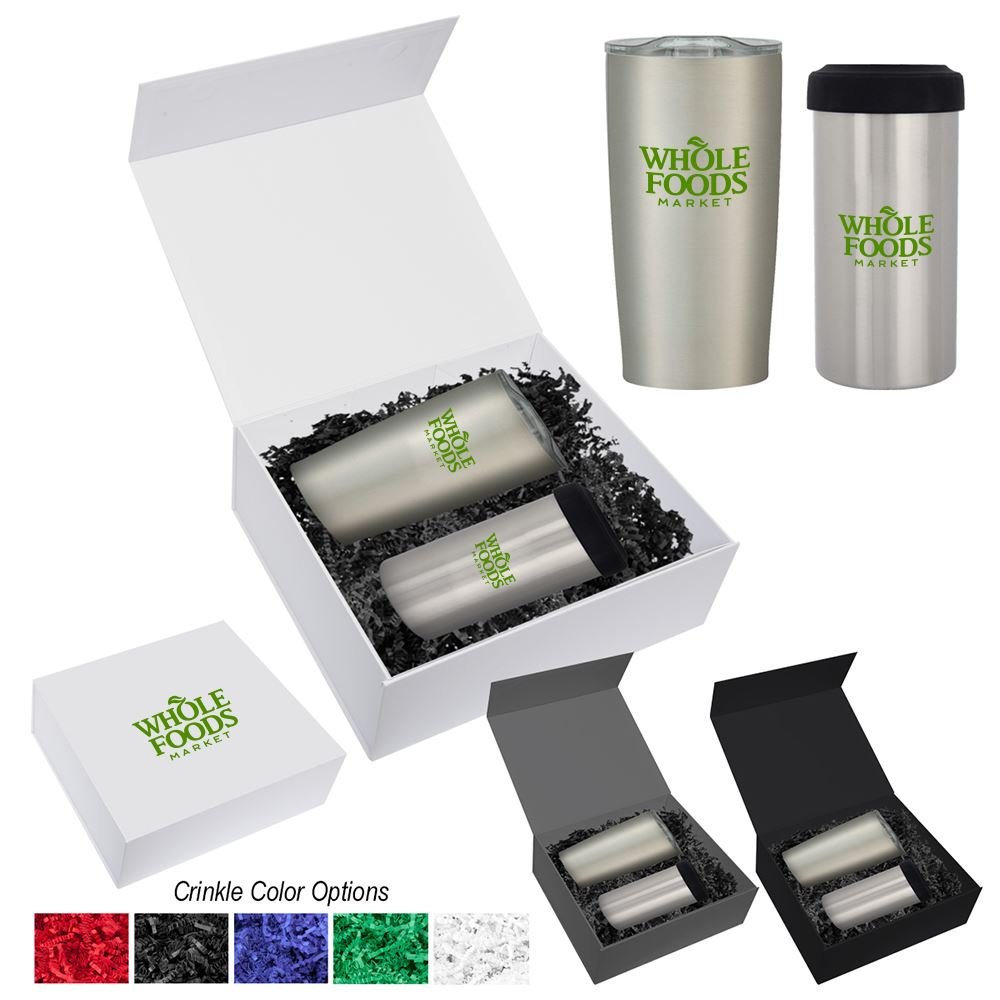 Travel Tumbler Gift Set - Personalization Available