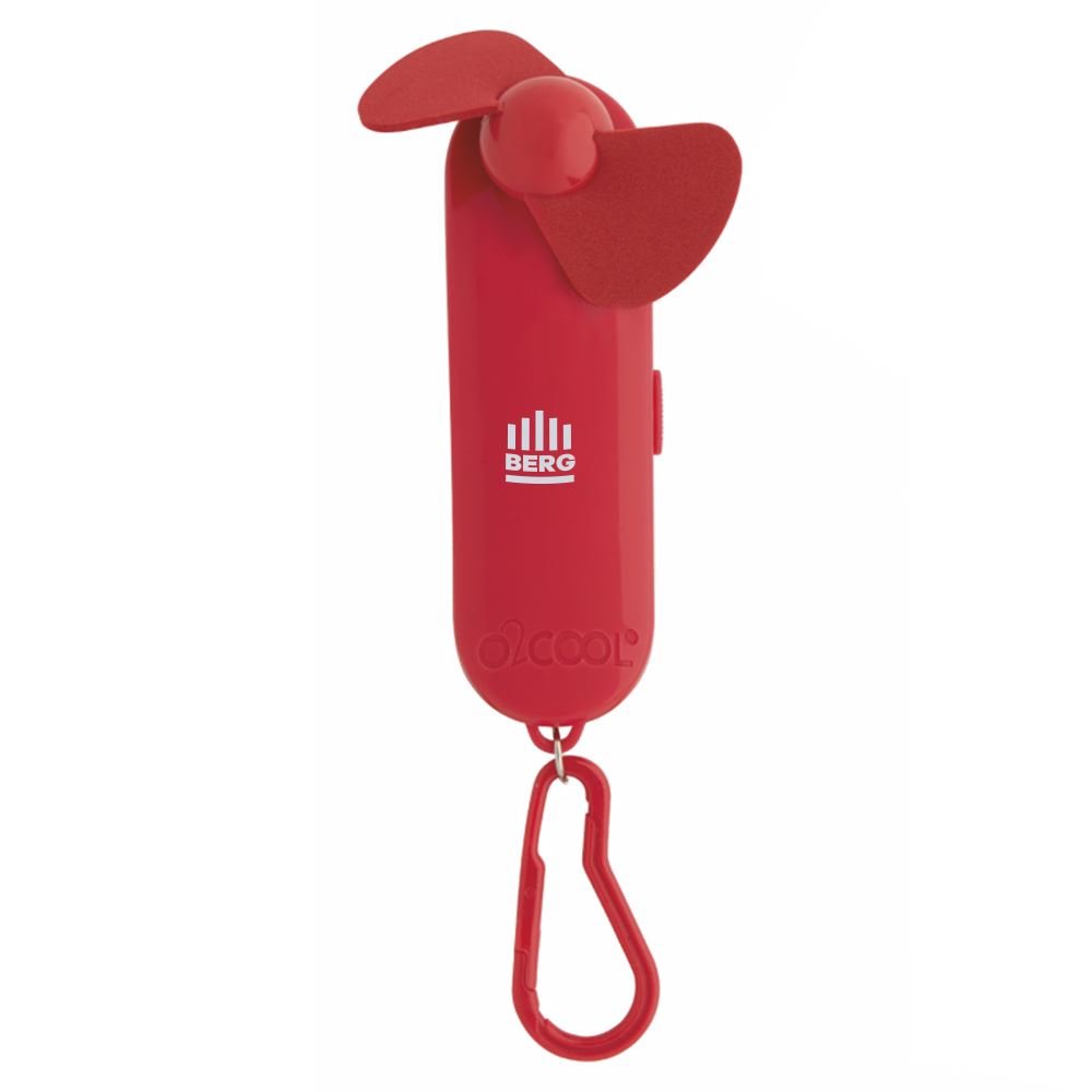 O2Cool Pocket Carabiner Personal Fan - Personalization Available