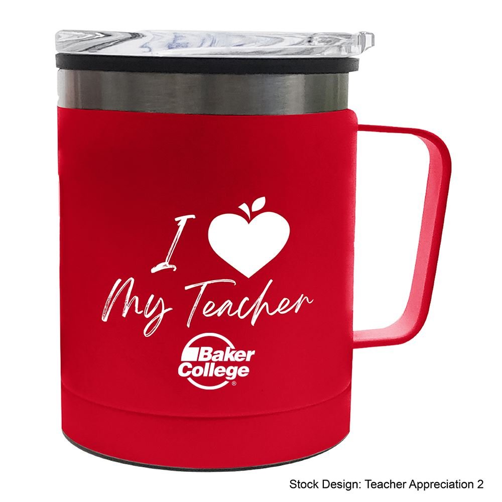 Teachers Appreciation Braxton Stainless Steel Mug 12 Oz