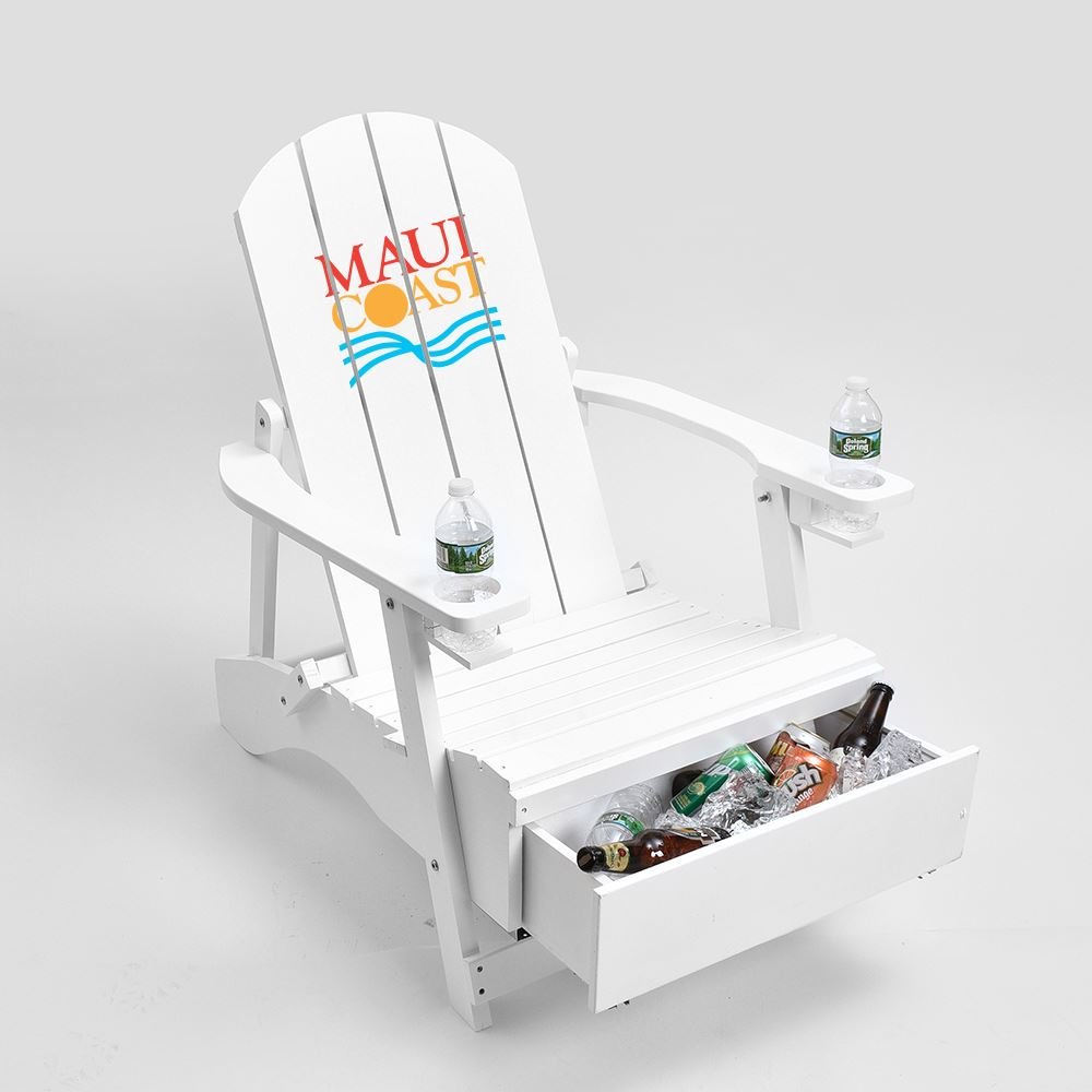 Adirondack Chair with Cooler - Full Color Personalization Available