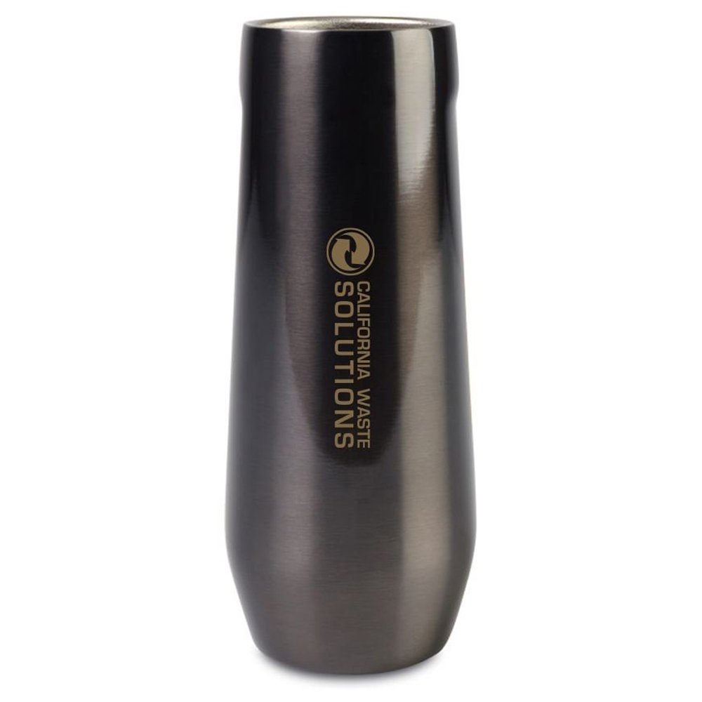 CORKCICLE Stemless Flute Personalization Available Positive Promotions
