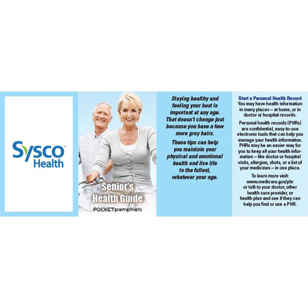Senior Health Pocket Guide - Personalization Available