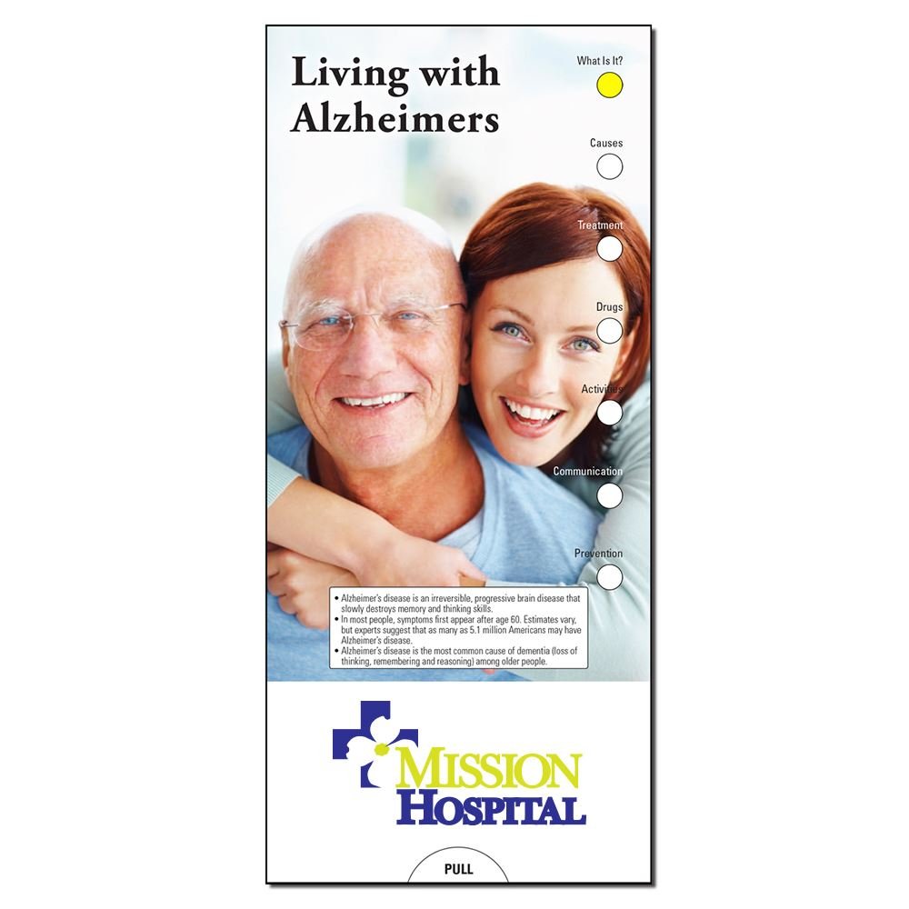 Living with Alzheimer Slide Chart - Personalization Available