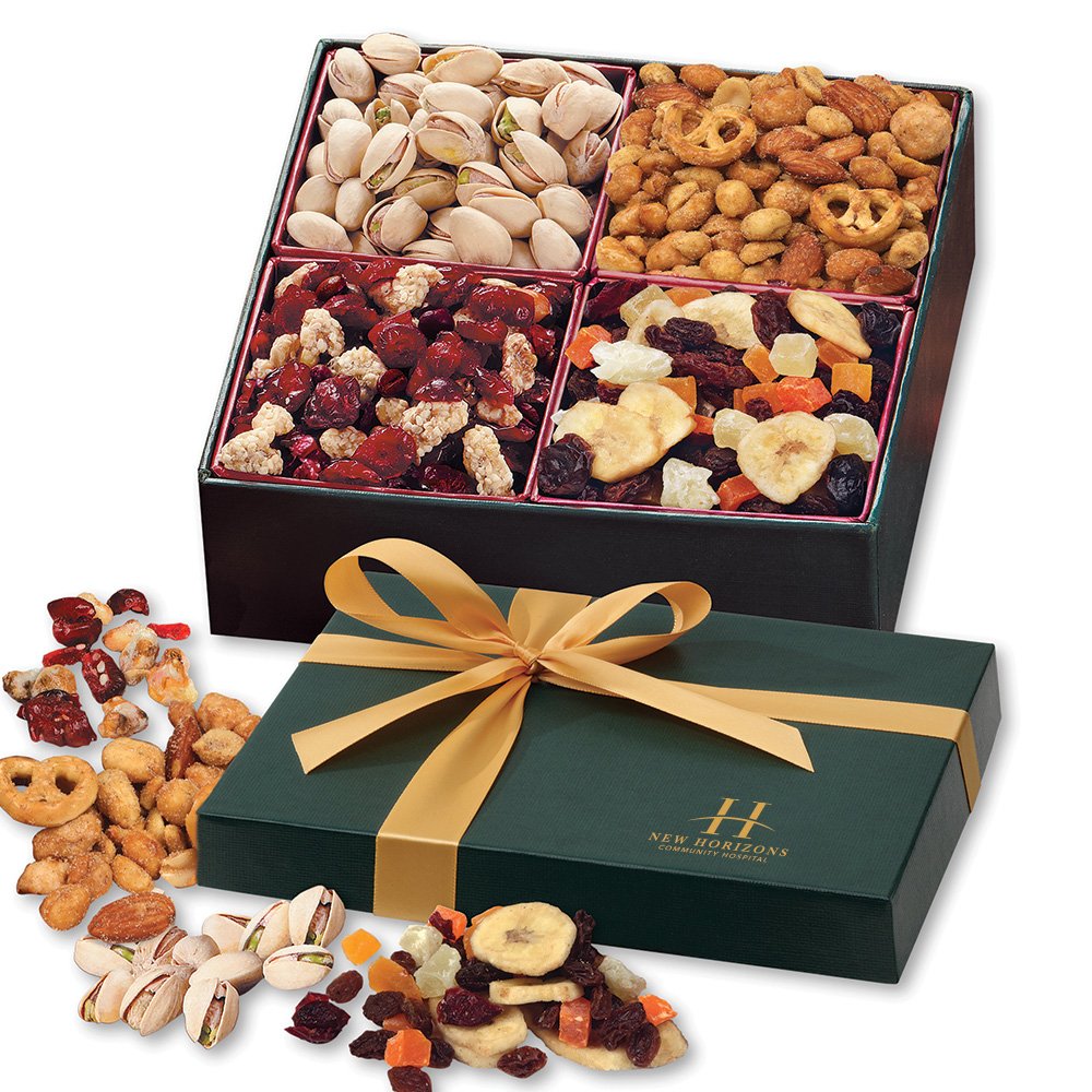 Gourmet Nutritious Snack Mix Assortment - Personalization Available