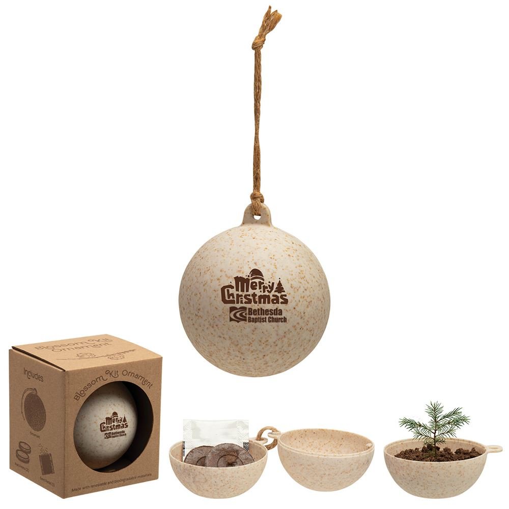 Eco-Friendly Blossom Ornament Kit - Personalization Available