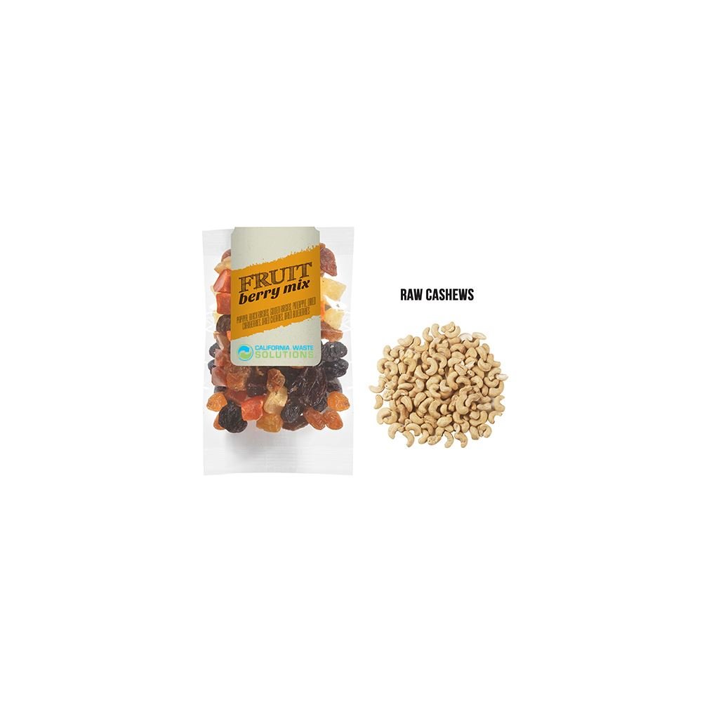 Raw Cashews- 2 Oz Snack Bag - Personalization Available