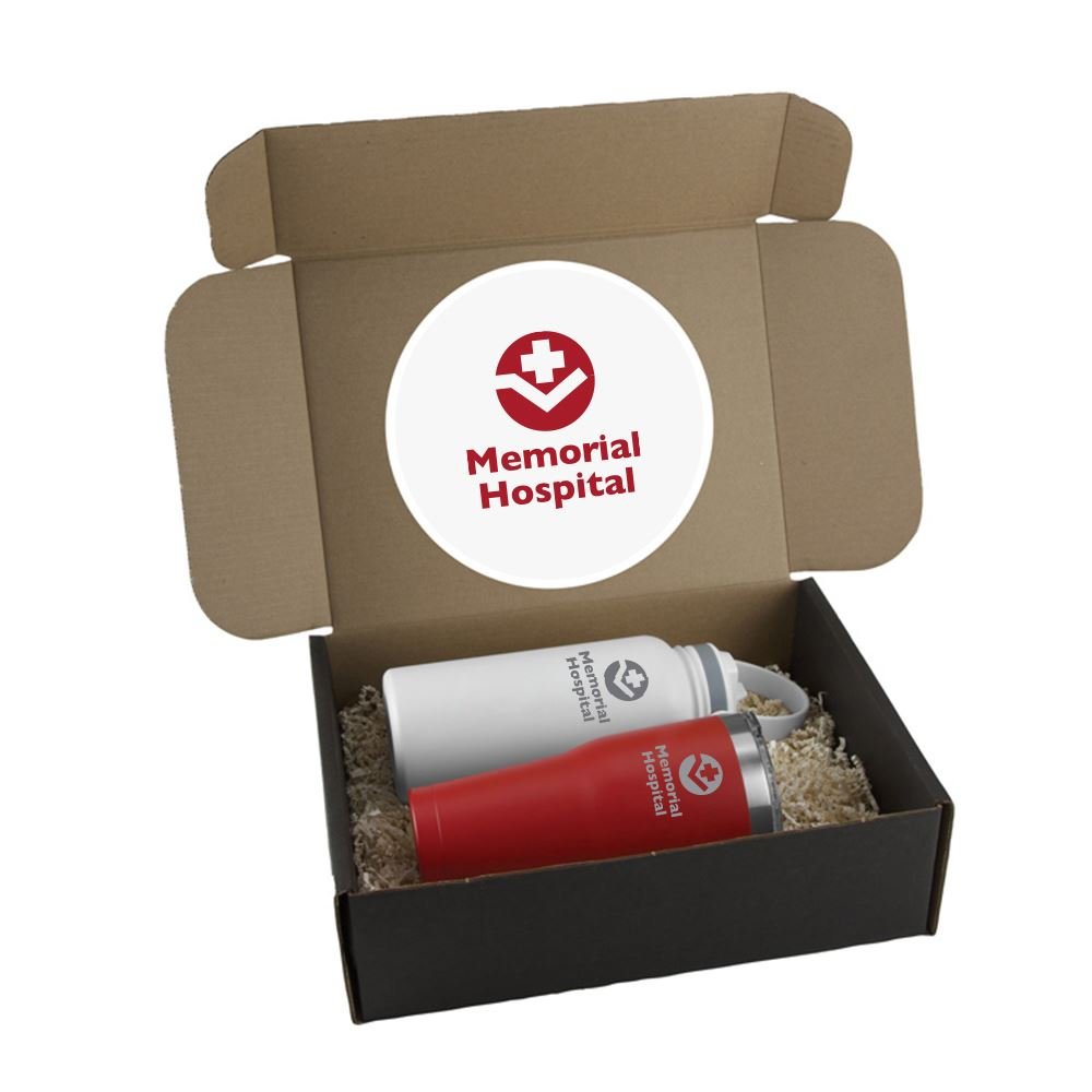 2-Piece Beverage On-The-Go Set - Personalization Available