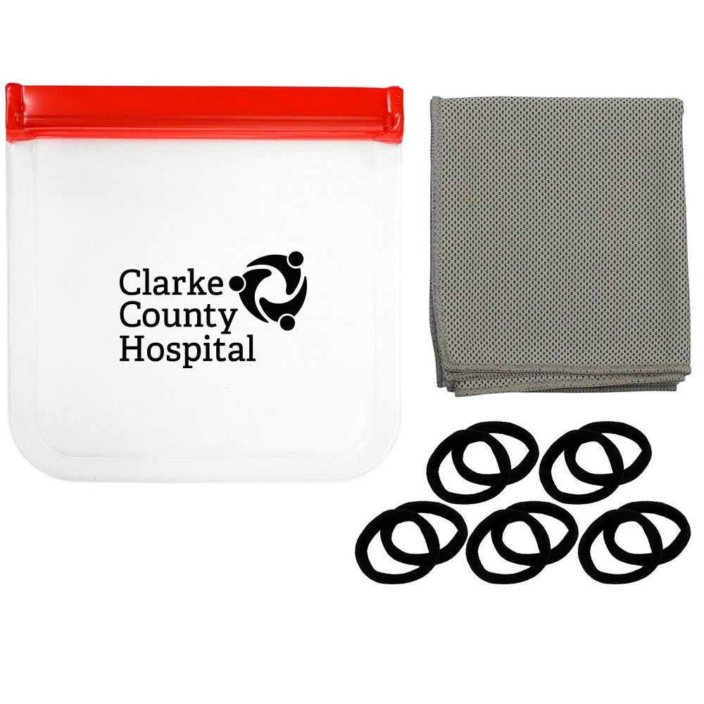 Workout Hair Tie Set - Personalization Available