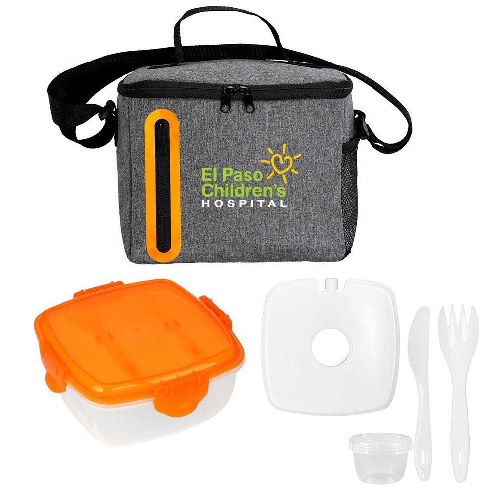 Deckert Top Food Container Plus Ice Pack Lunch Set - Personalization Available