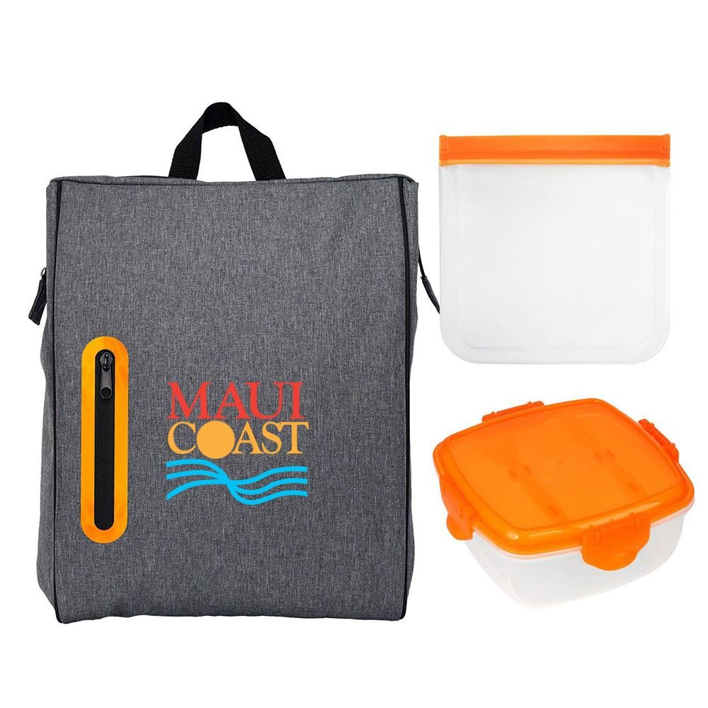 Deckert Backpack with Lunch & Sandwich Cooler Set - Personalization Available