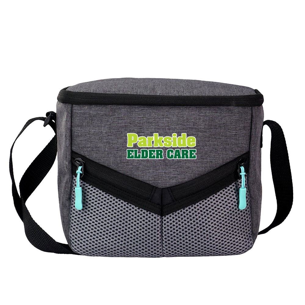 Valley Lunch Cooler Bamboo Set with Utensils - Personalization Available