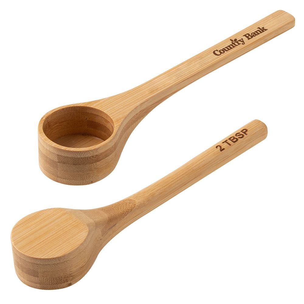 Bamboo Coffee Scoop - Personalization Available