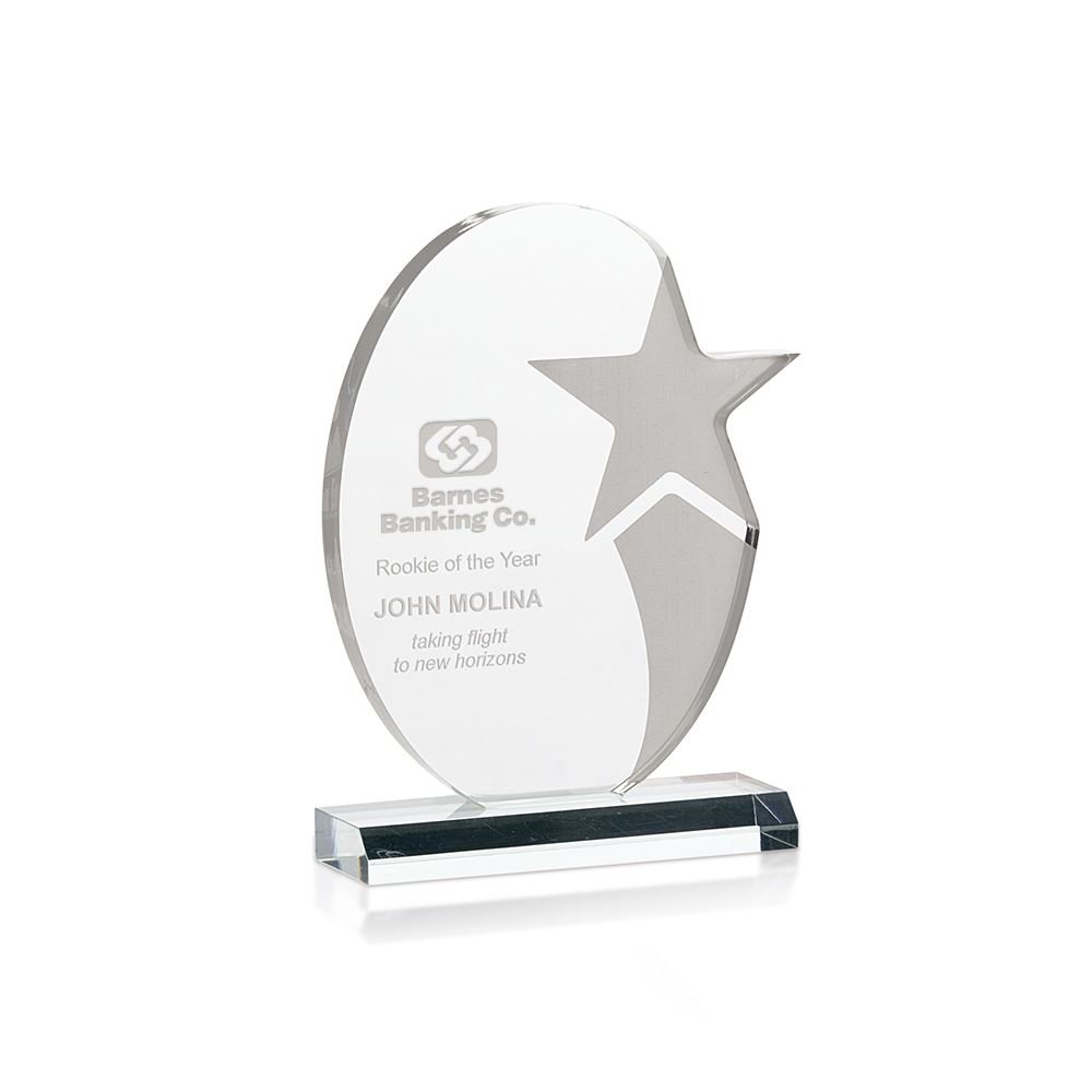 Etched Star Acrylic Award - Personalization Available