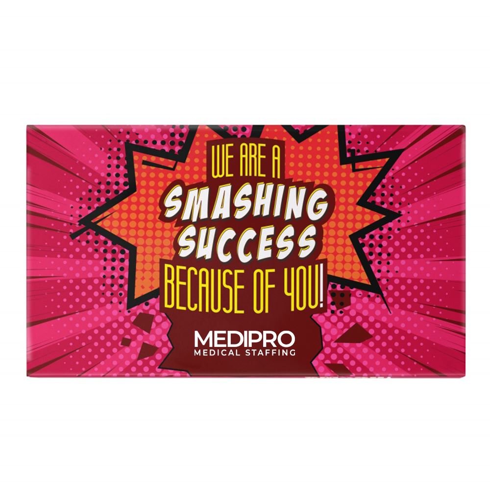 Smash Chocolate with Candy Hearts - Personalization Available