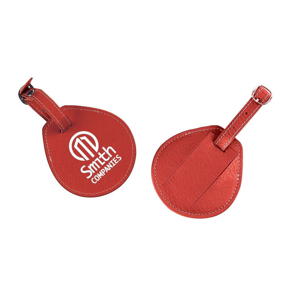 Leather Luggage Tag - Personalization Available