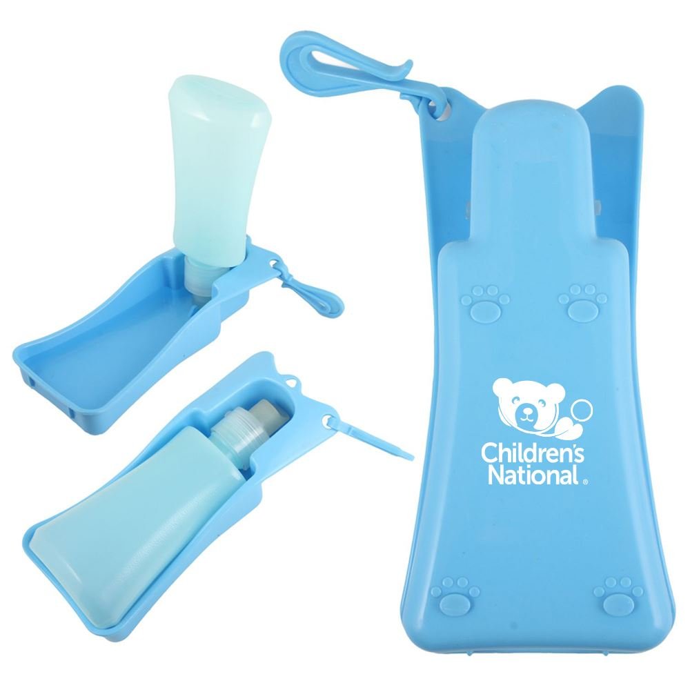 2-in-1 Water Bottle/Pet Bowl - Personalization Available