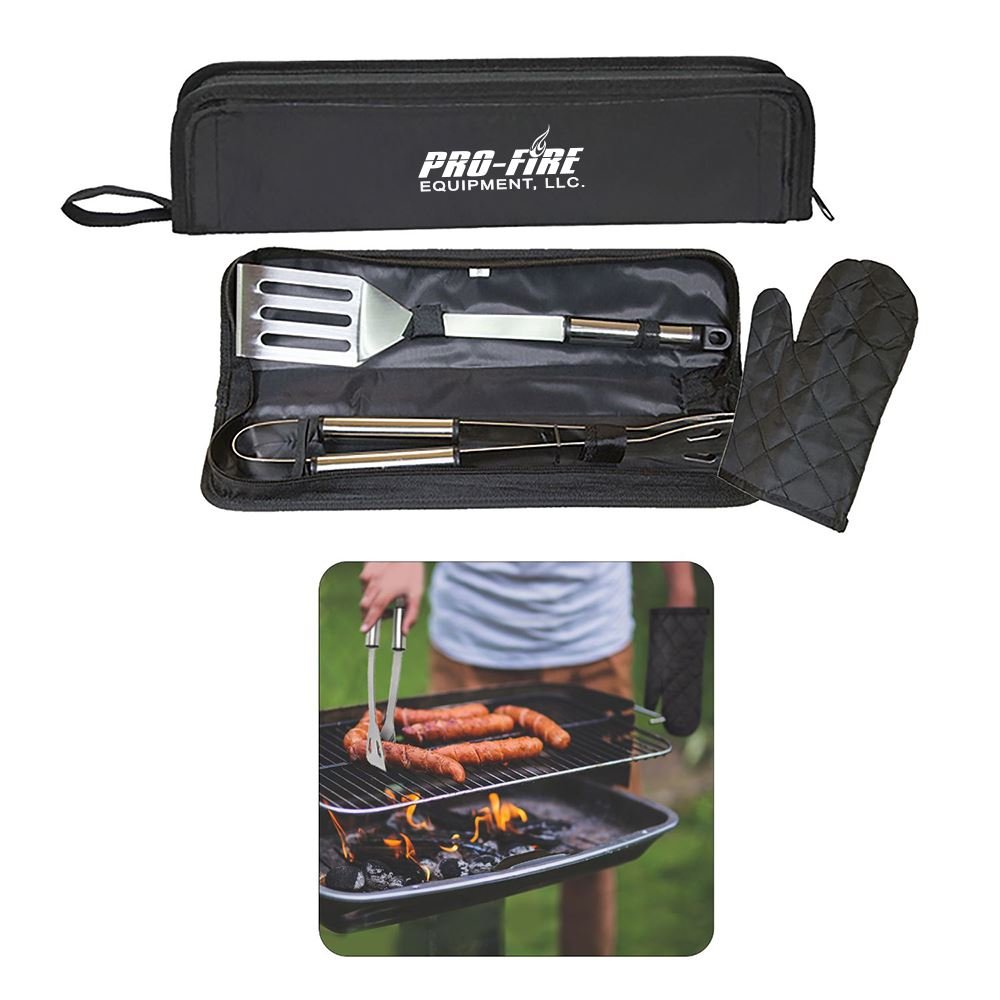 4-Piece BBQ Set - Personalization Available