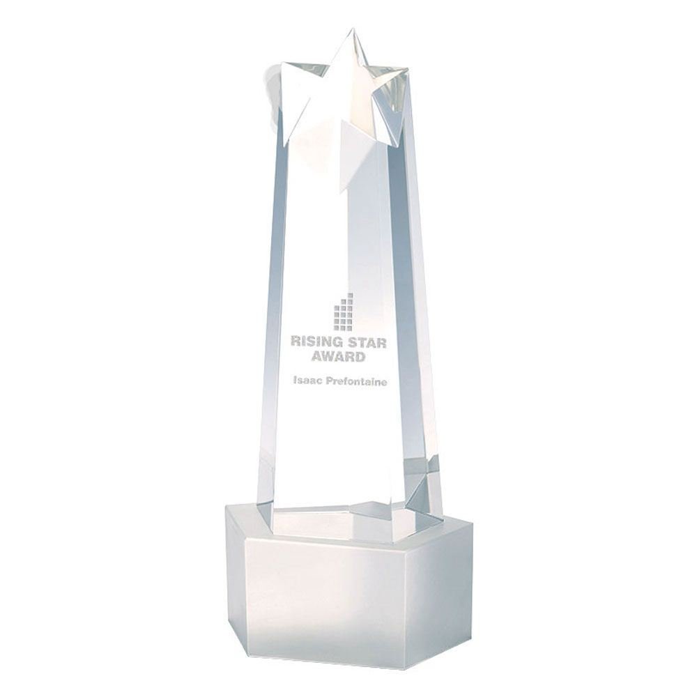 Rising Star Tower Award - Personalization Available