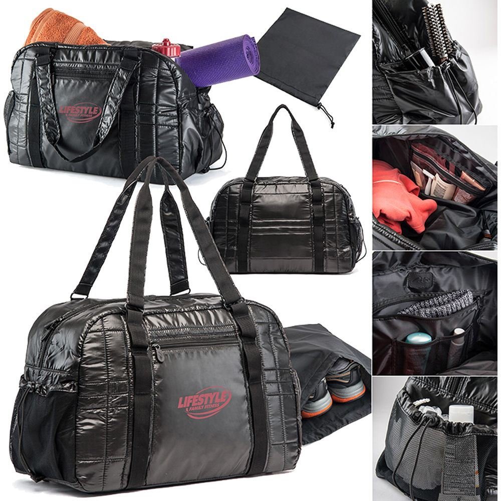 Get-Fit Gym Duffel - Personalization Available