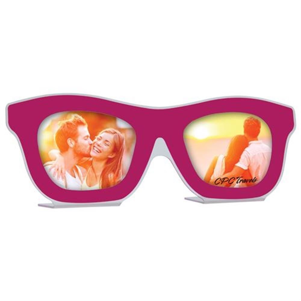 Pink Sunglasses Photo Frame - Personalization Available