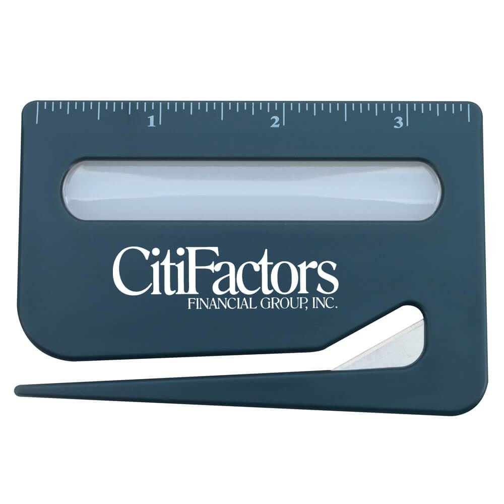 Rectangular 3-in-1 Letter Opener - Personalization Available