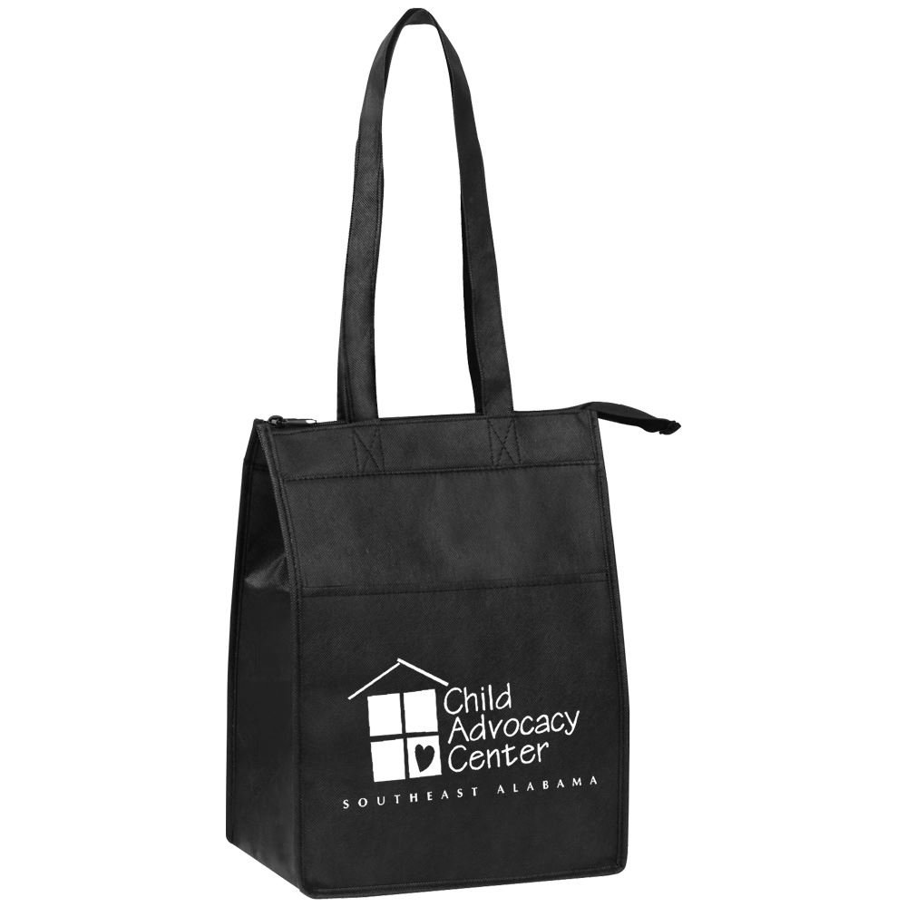 Insulated Zippered Lunch Tote - Personalization Available