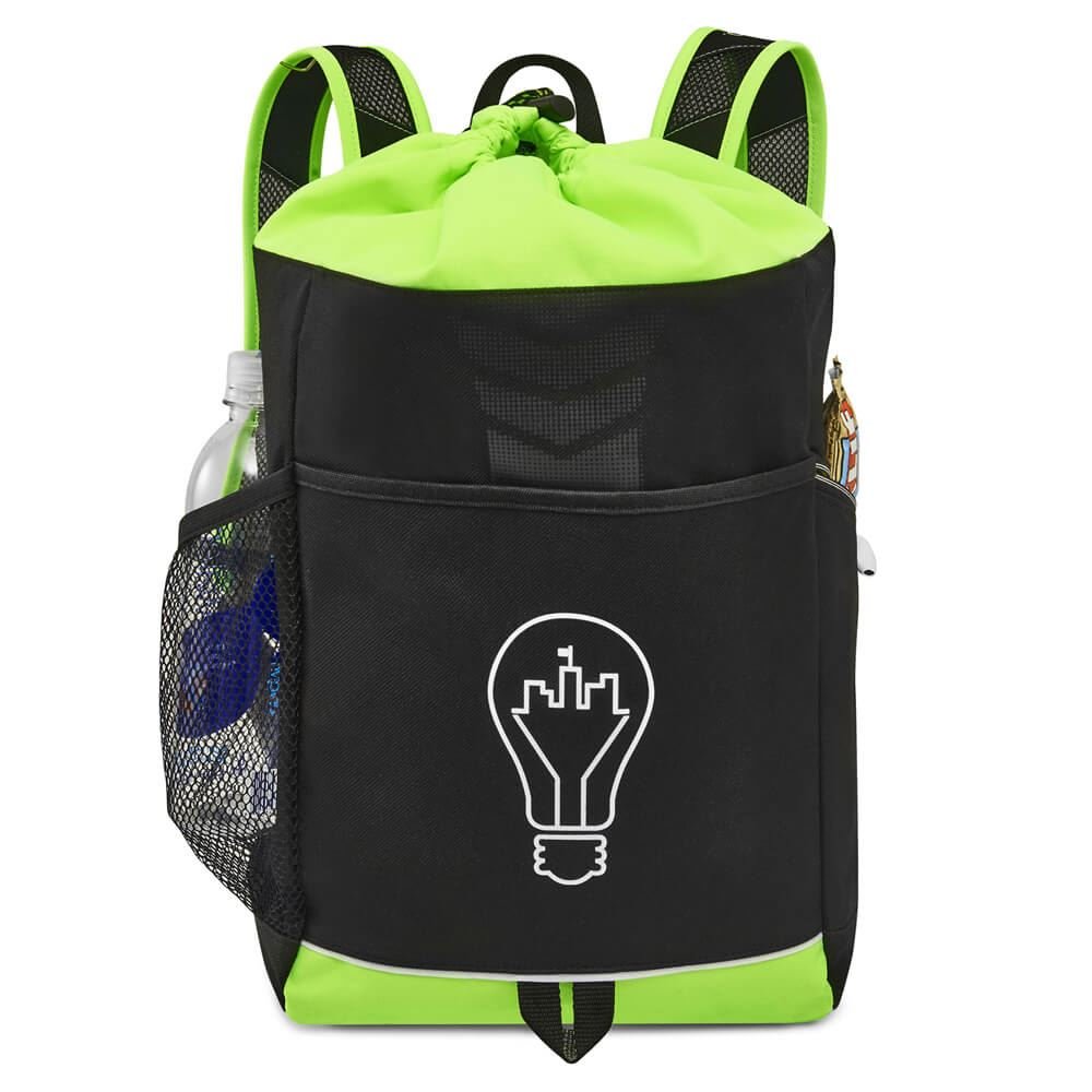 Riptide Drawstring Backpack - Personalization Available