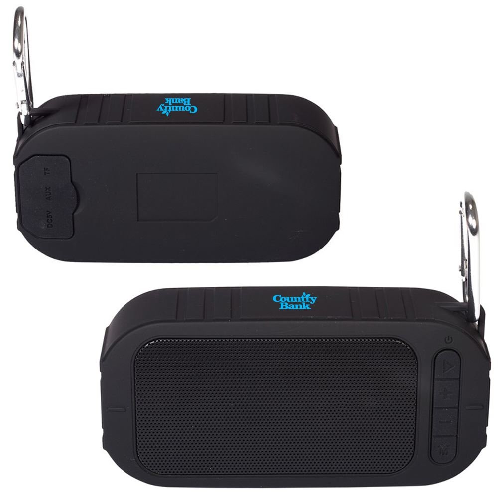 Pool-Side Bluetooth&reg; Water-Resistant Speaker - Personalization Available