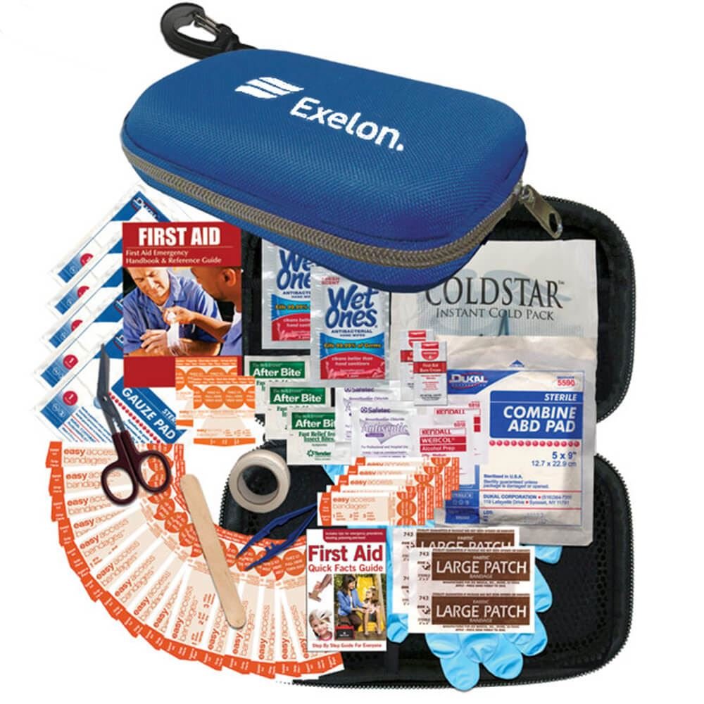 First Aid Kit with Clip - Personalization Available