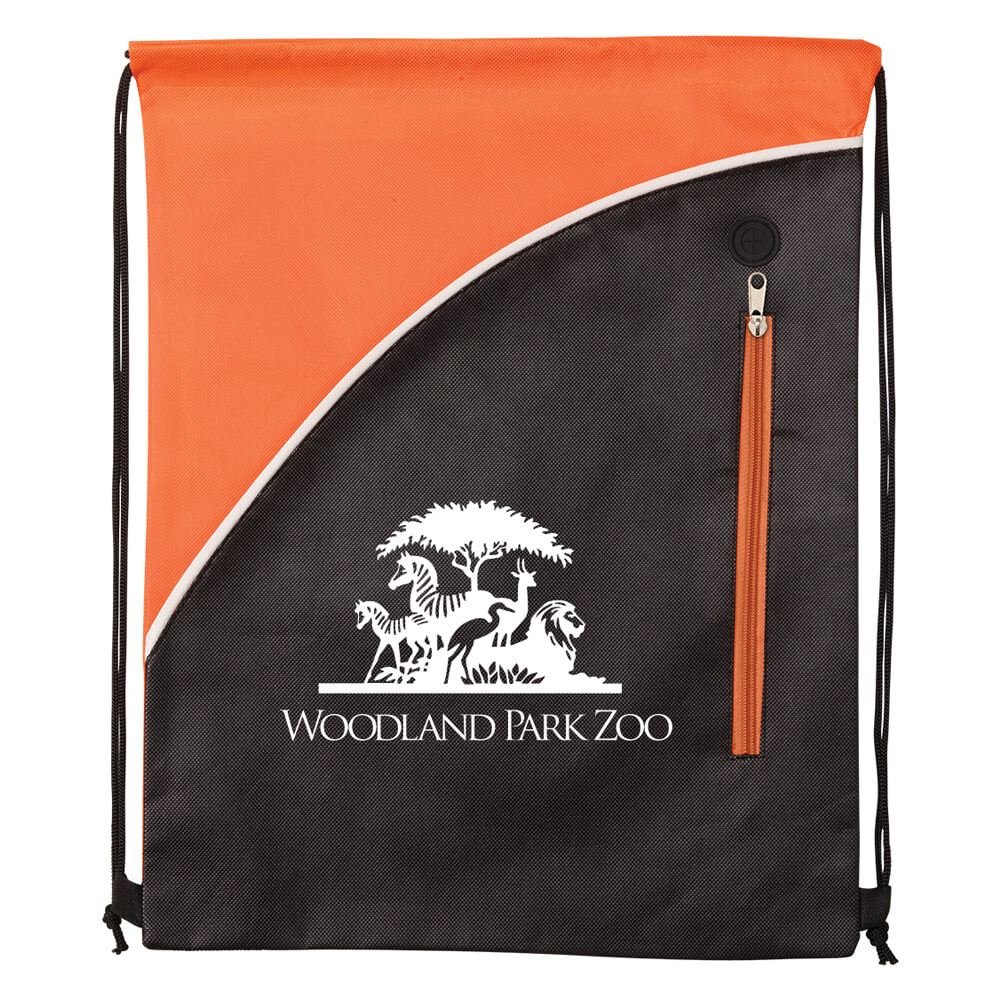 Summit Non-Woven Drawstring Backpack - Personalization Available