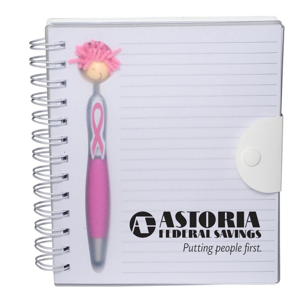 Awareness MopTopper&trade; Stylus Pen & Notebook Set - Personalization Available