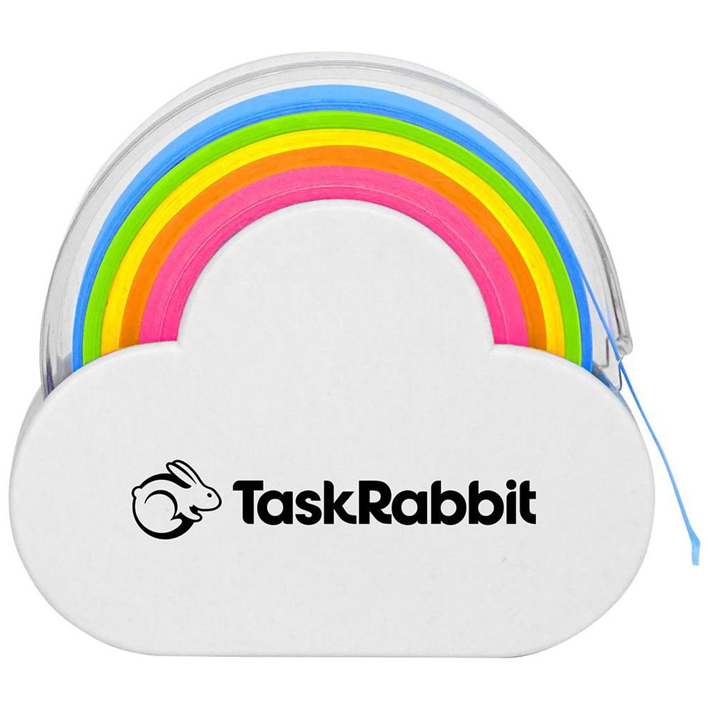 Rainbow Sticky Note Dispenser - Personalization Available